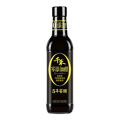 千禾 5年窖 零添加醋 500ml