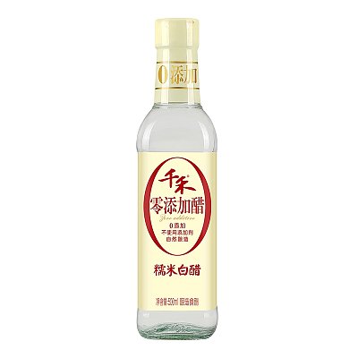 千禾 零添加 糯米白醋 500ml