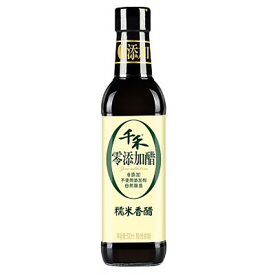 千禾 零添加 糯米香醋 500ml