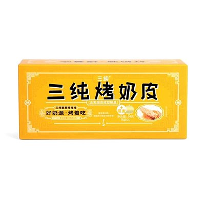 三纯 烤奶皮 燕麦味 54g
