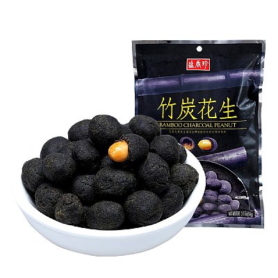 盛香珍 竹炭花生 90g