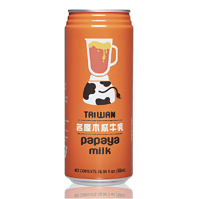 名屋 木瓜牛乳 500ml