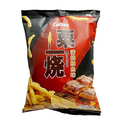 Calbee 卡乐比 粟一烧 薯片 蒲烧鳗鱼味 80g