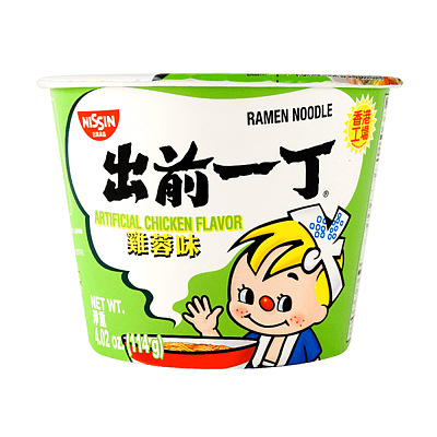 日清 出前一丁 鸡蓉味 桶装 114g