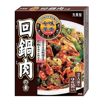 丸美屋 七味芳香 回锅肉调料 2人用 120g