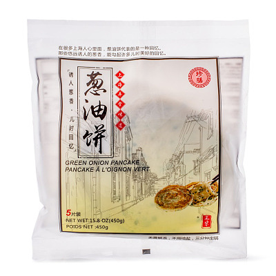 【冻】珍膳 上海弄堂葱油饼 5片入 450g
