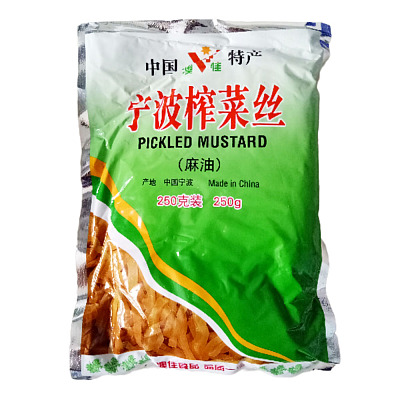 宁波榨菜丝 辣味 250g
