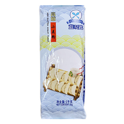 蓝双匙 高筋小麦粉 1kg