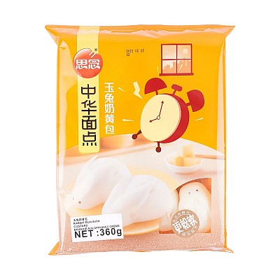 【冻】思念 玉兔奶黄包 360g