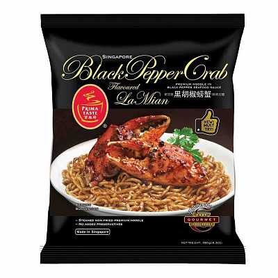 百胜厨 黑胡椒螃蟹拉面 180g