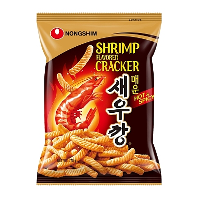 农心 虾条 辣味 75g