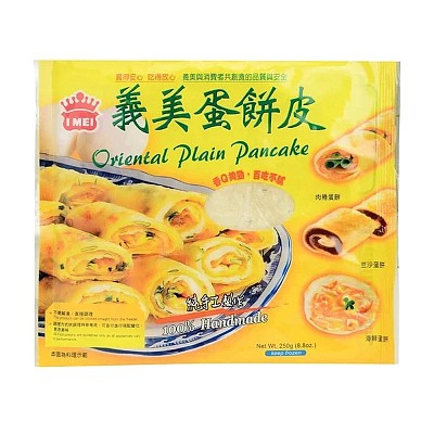 【冻】义美 手工蛋饼皮 250g