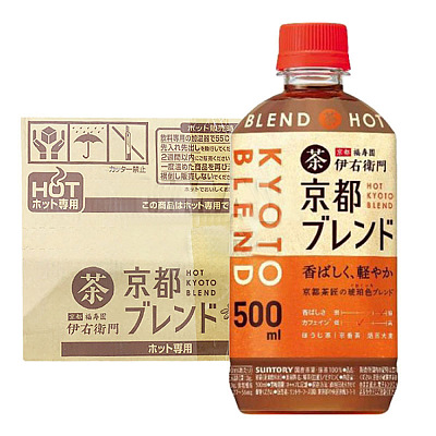 【整箱】Suntory 伊右卫门京都复合茶饮料 500ml*24瓶/箱
