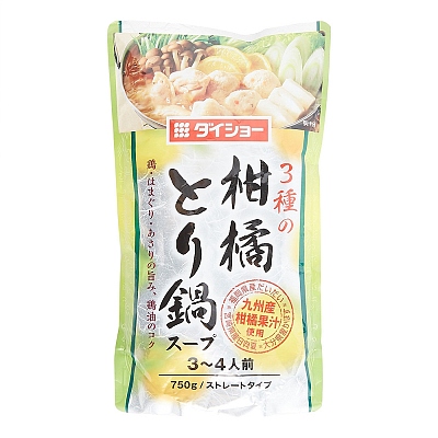 Daisho 火锅汤底 萝卜柑橘汤 750g
