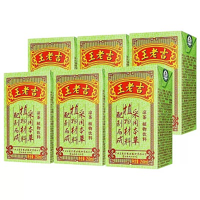 王老吉 凉茶 纸盒装 6*250ml