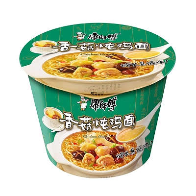 康师傅 香菇炖鸡面 桶面 105g