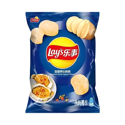 乐事 薯片 蒜蓉烤生蚝味 70g