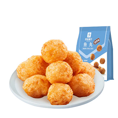 良品铺子 鱼丸 烧烤味 100g