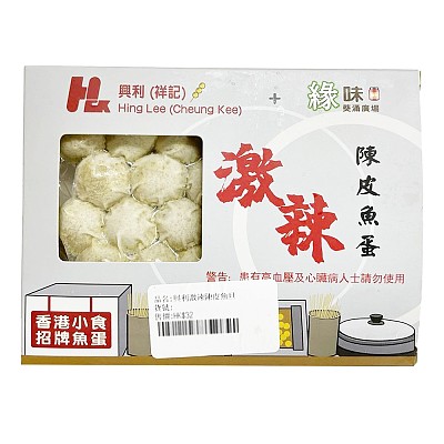【冻】与利 陈皮鱼蛋 含秘制酱汁 激辣味 230g