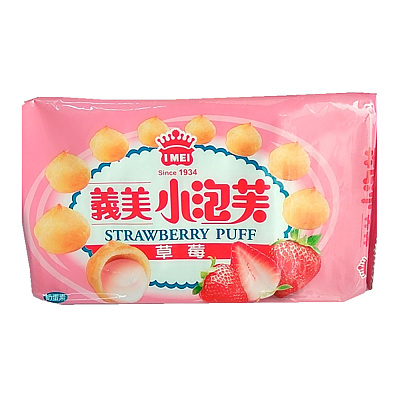 义美 泡芙 草莓味 57g
