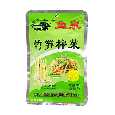 鱼泉 竹笋榨菜 80g