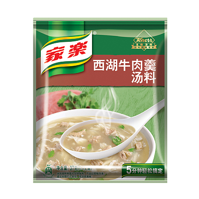 家乐 西湖牛肉羹 汤料 37g