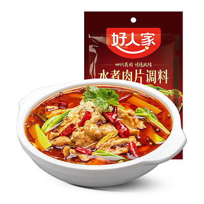 好人家 水煮肉片 调料 100g
