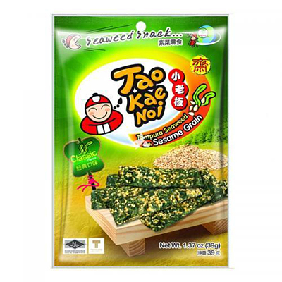 小老板 天妇罗芝麻紫菜 经典原味 39g