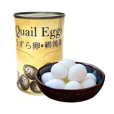 羽禾 水煮鹌鹑蛋 500g