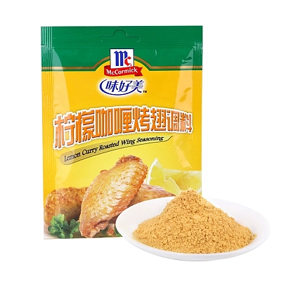 味好美 烤翅调料 柠檬咖喱味 35g