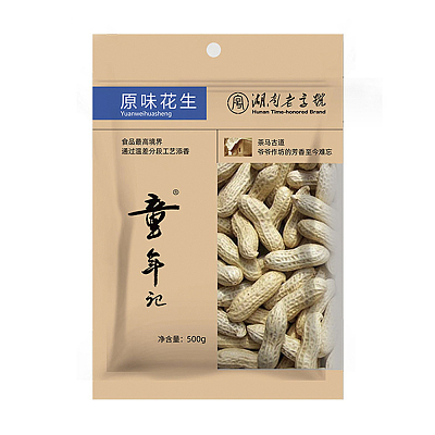 童年记 原味花生 500g