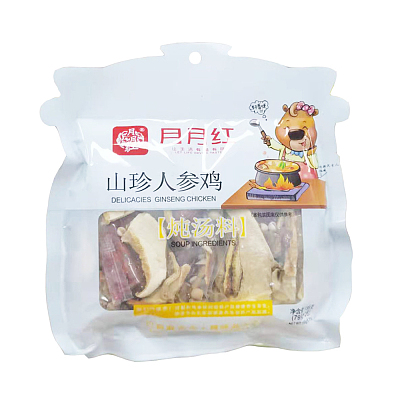 月月红 山珍人参鸡炖汤料 158g