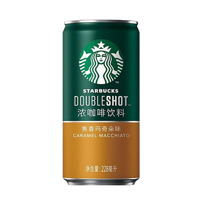 星巴克 咖啡 焦糖玛奇朵味 228ml