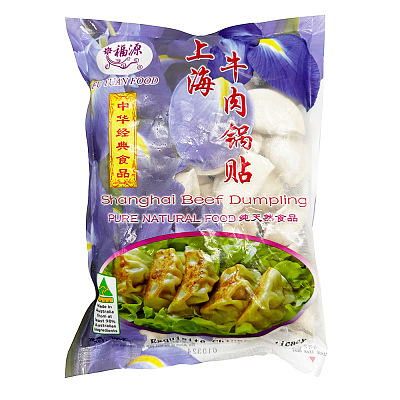 【冻】福源 上海牛肉锅贴 600g