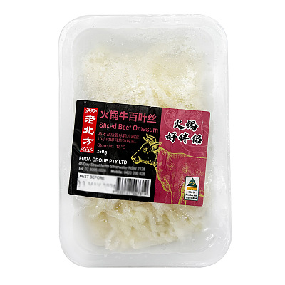 【冻】老北方 牛百叶丝 250g