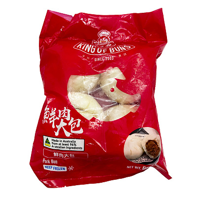 【冻】包子王 鲜肉大包 4pcs 600g