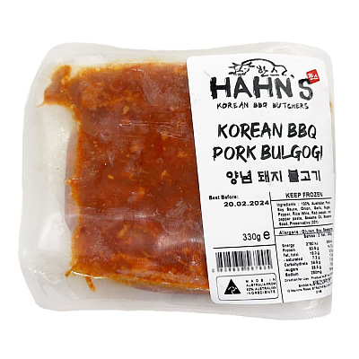 【冻】Hahn's 韩国辣腌猪肉 330g