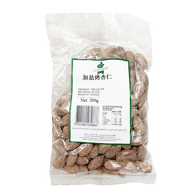 Ahoy Nuts 烤杏仁 加盐 200g
