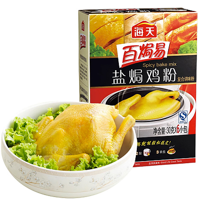海天 百焗易 盐焗粉 6pcs 180g