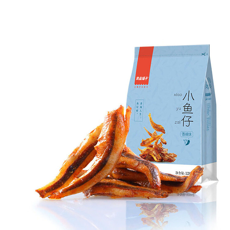 liangpinpuzi-small-fish-120g-spicy-flavor-1