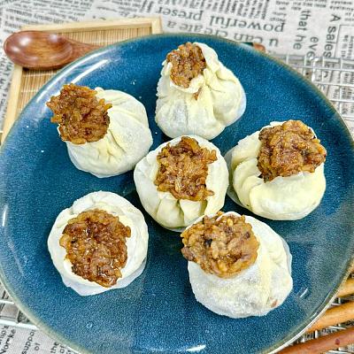 上海肉丁糯米烧卖（6个装） 70克/只（需蒸，非即食）