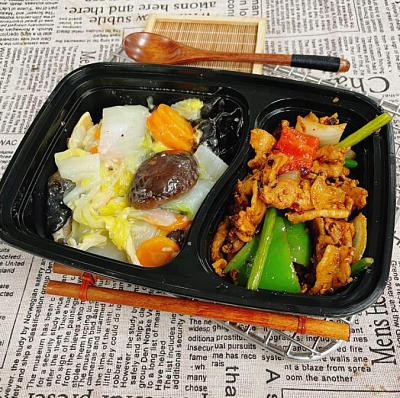1470 川式回锅肉＋什锦蔬菜(白菜,腐竹,香菇,胡萝卜,木耳)（1000ml盒装）