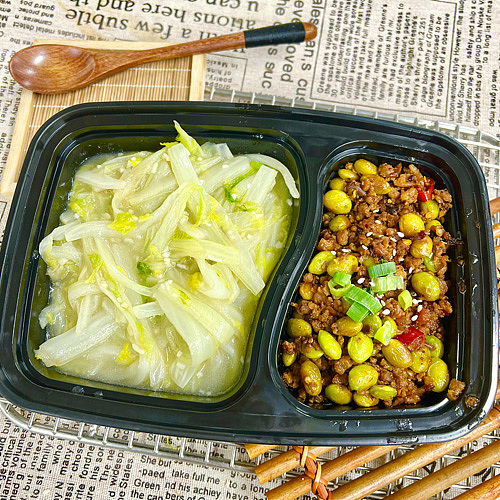 minced-pork-stir-fried-with-dried-radish-and-edamameplain-stir-fried-cabbage-stalks-1