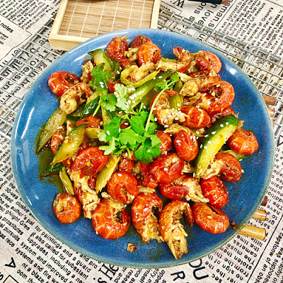 香辣小龙虾尾（500ml盒装）(全新改良）（大辣）