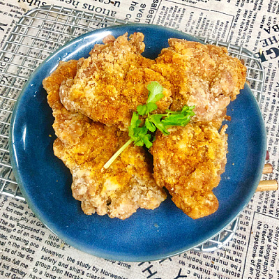 新奥尔良鸡腿排（2片）【700ml盒装】