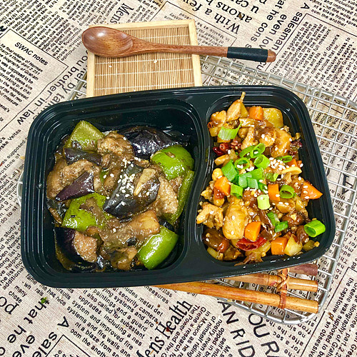 kung-pao-chickenbraised-eggplant-with-fermented-black-beans-and-green-peppers-1