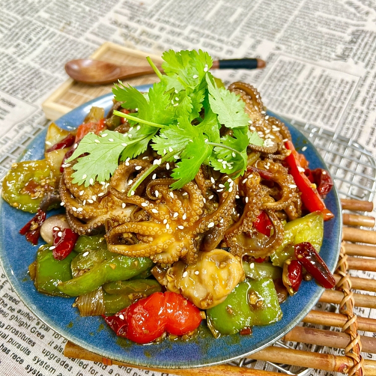 spicy-fragrant-stir-fried-octopus-1