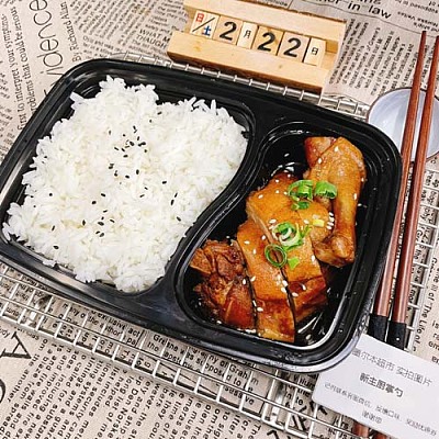 188 冰糖卤鸭＋白饭（1000ml盒装）