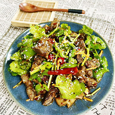 【凉菜】凉拌红油鸡胗(中辣)【700ml盒装】