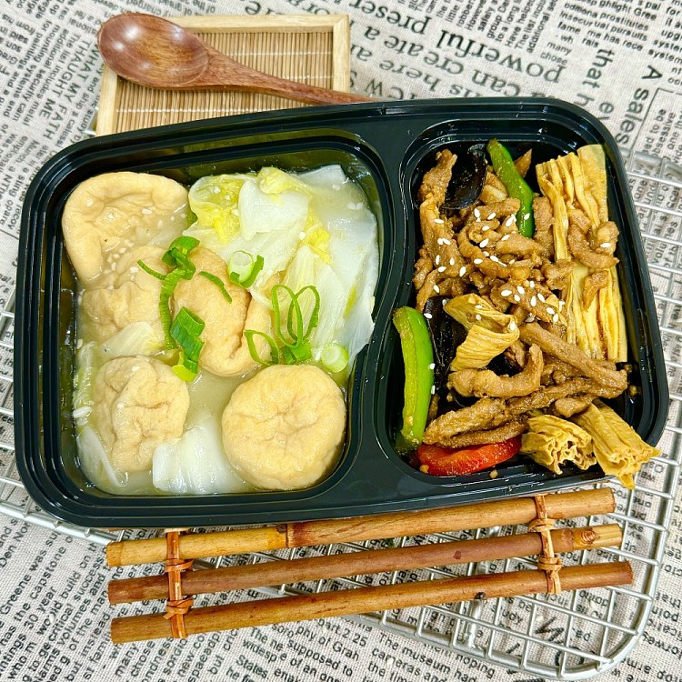 stir-fried-pork-strips-with-bean-curd-stickfish-curd-stew-with-napa-cabbage-1